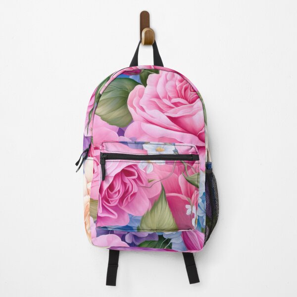 Item preview, Bright Pastel Roses and Peony designed and sold by WatercolorLane.