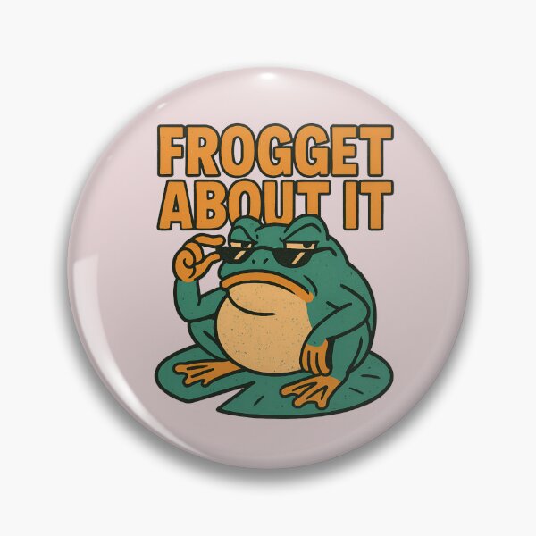 Item preview, Frogget About It - Funny Cool Frog Vintage Cartoon designed and sold by Nahyan7.