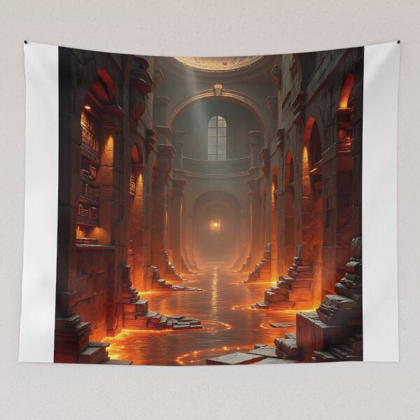 Item preview, Infernal Library of Lost Knowledge designed and sold by oanaunciuleanu.