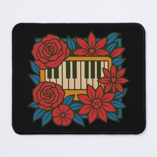Item preview, Rose Harmony On Keys designed and sold by iamdesigns14.