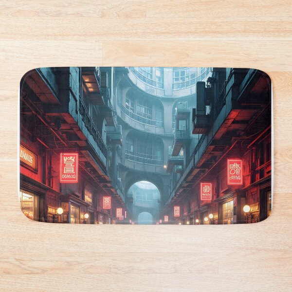 Item preview, Neon Bazaar Under the Dome designed and sold by oanaunciuleanu.