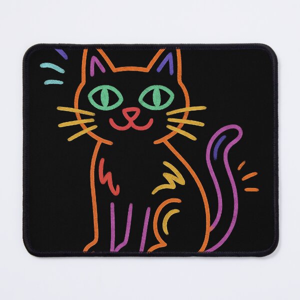 Item preview, Neon Feline Charm designed and sold by zzz888.