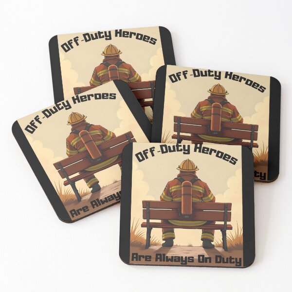 Item preview, Off‑Duty Heroes Are Always On Duty designed and sold by 95kinimoD.