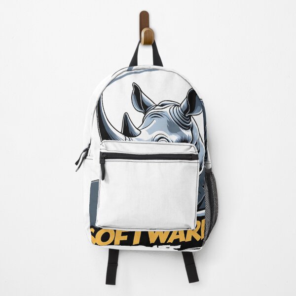 Item preview, Software Update Survivor Rhino Business Humor designed and sold by FoxyJags.
