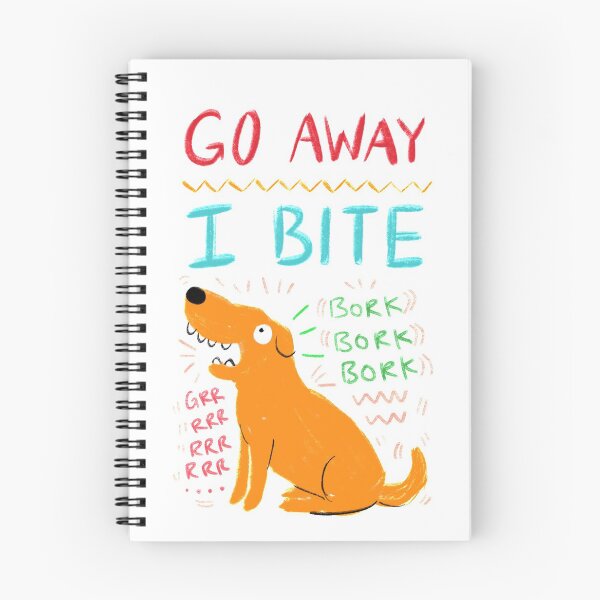 Item preview, Go Away I Bite designed and sold by muffinsaurs.