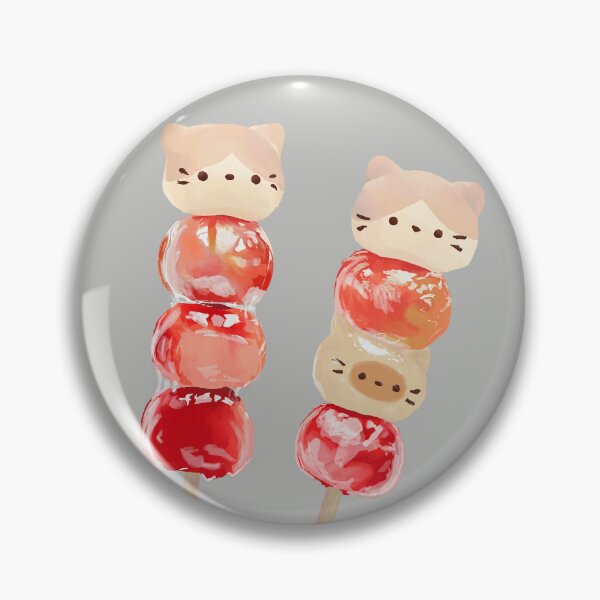 Item preview, Crunchy and Glossy, candied strawberries, sweet Japanese dango - 2 designed and sold by B O R T Z.