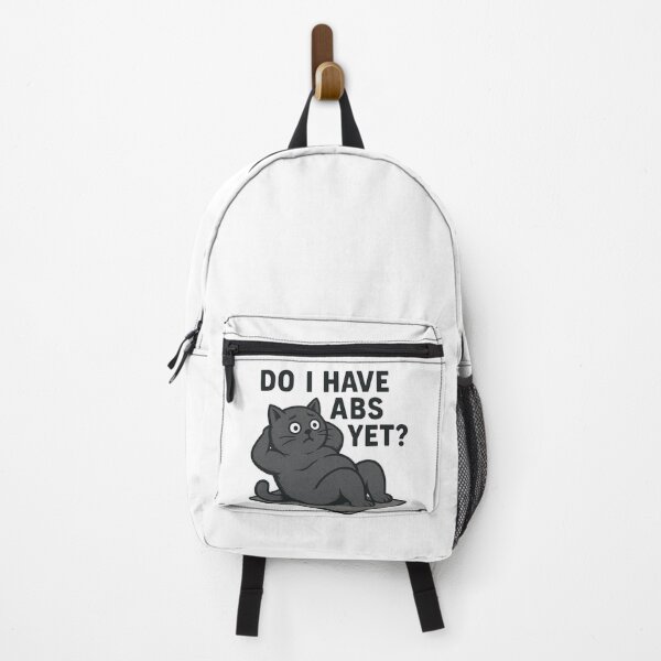 Item preview, Do I Have Abs Yet? – Funny Gym Cat Design designed and sold by Gniesss.