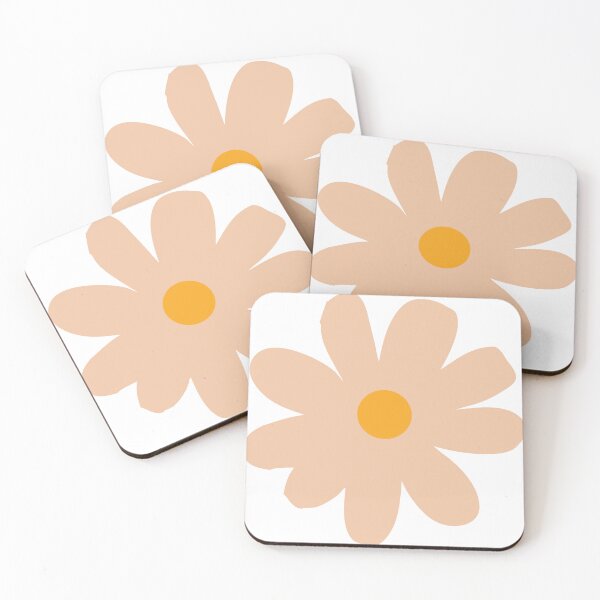 Item preview, Minimal Pastel Daisy Flower – Cute Retro Aesthetic Design designed and sold by goodsunday28.