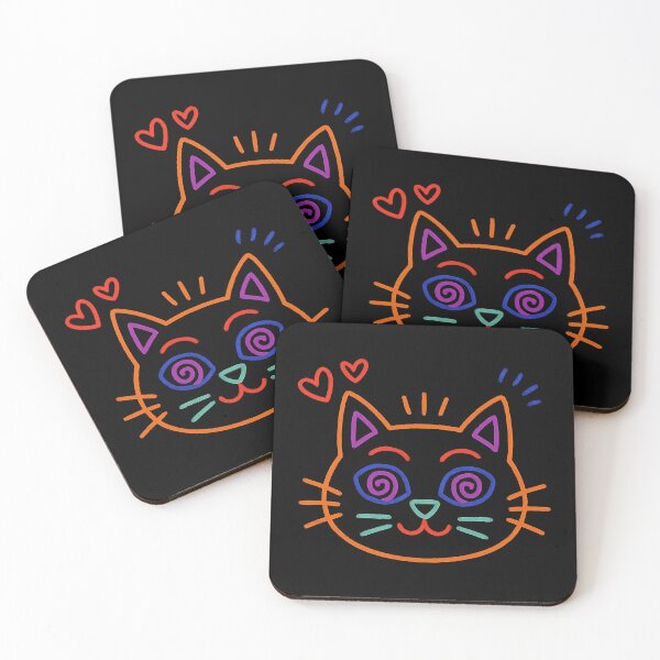 Item preview, Hypnotic Feline Love designed and sold by zzz888.