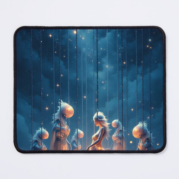 Item preview, Celestial Dance of the Luminous Guardians designed and sold by oanaunciuleanu.