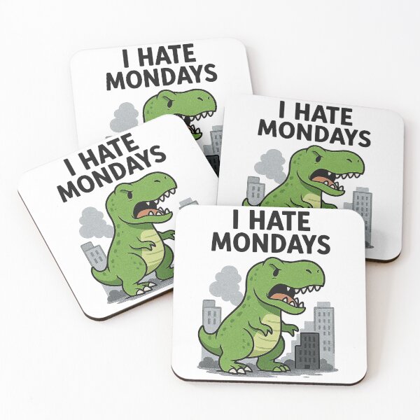 Item preview,  I Hate Mondays designed and sold by Diesel Drinking Dinosaurs.