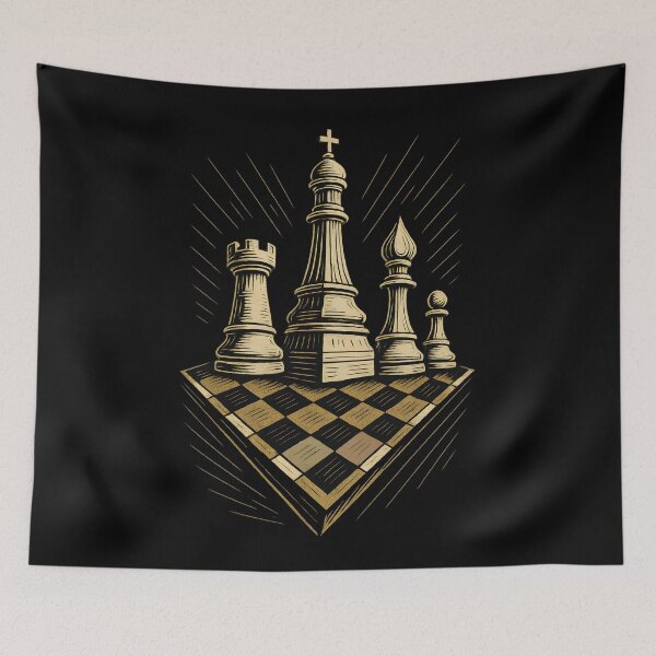 Item preview, Chess Player Board Game Chess Pieces designed and sold by LuminOrb.