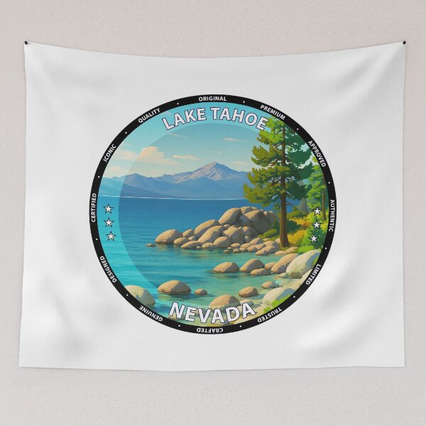 Item preview, Lake Tahoe – Nevada designed and sold by inkNext.