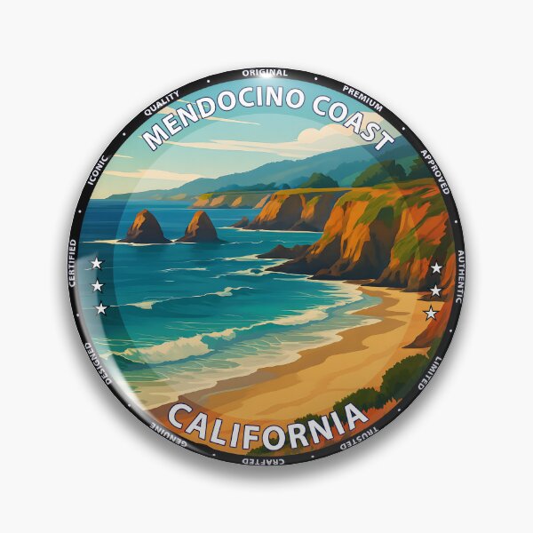 Item preview, Mendocino Coast – California designed and sold by inkNext.