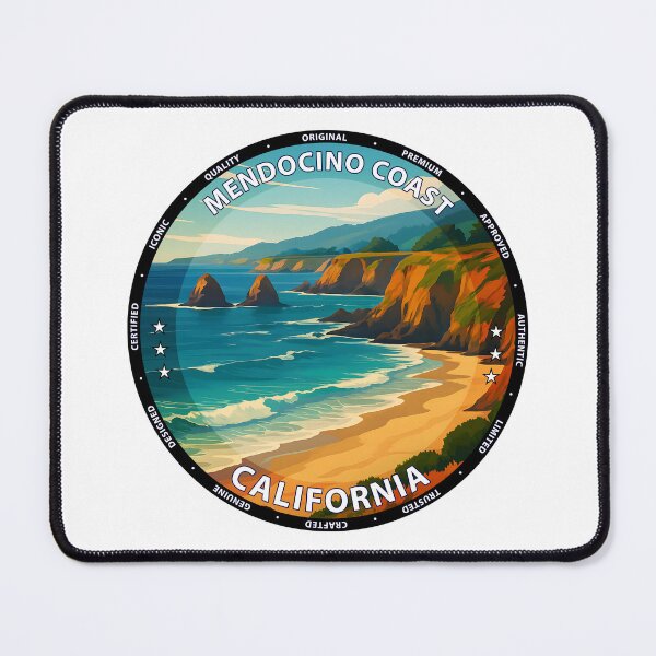 Item preview, Mendocino Coast – California designed and sold by inkNext.