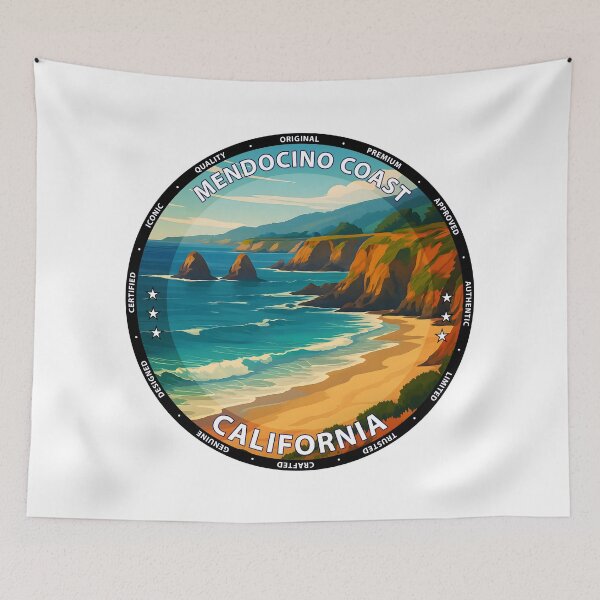 Item preview, Mendocino Coast – California designed and sold by inkNext.
