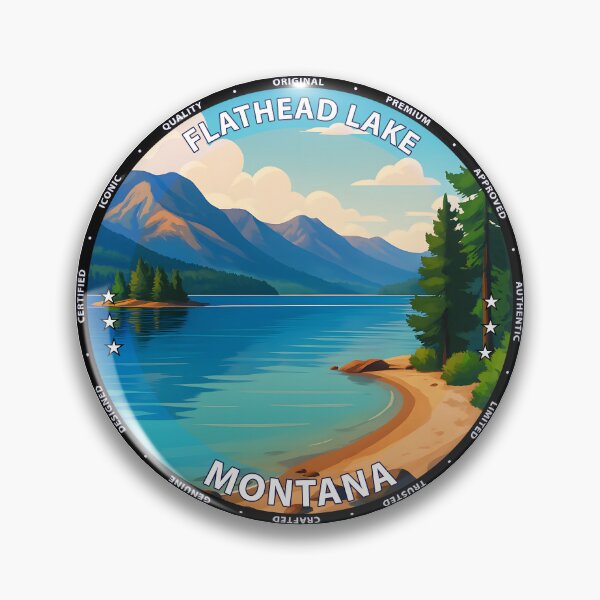 Item preview, Flathead Lake – Montana designed and sold by inkNext.