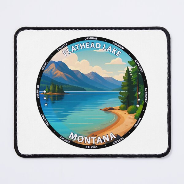 Item preview, Flathead Lake – Montana designed and sold by inkNext.