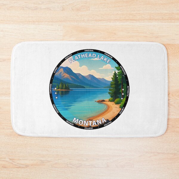 Item preview, Flathead Lake – Montana designed and sold by inkNext.
