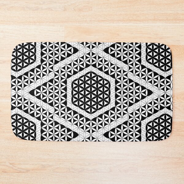 Item preview, Flower of Life Black White 4 designed and sold by Cveti Dinkova.