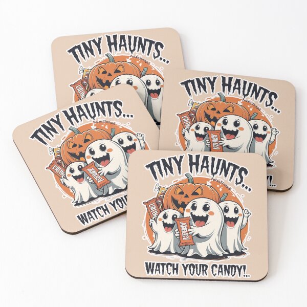 Item preview, Cute Spooky squat Tiny Hunts Big Appetites Watch Your Candy   designed and sold by FatsaStampa.