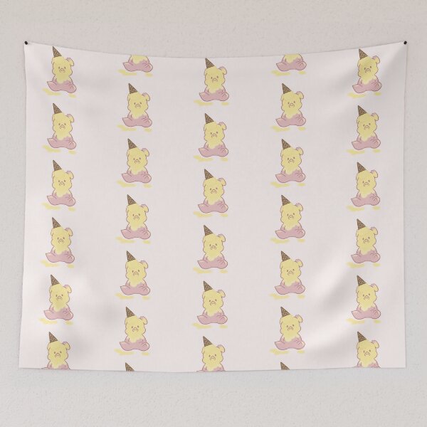 Item preview, Pig ice cream spill designed and sold by FunPunStickers.