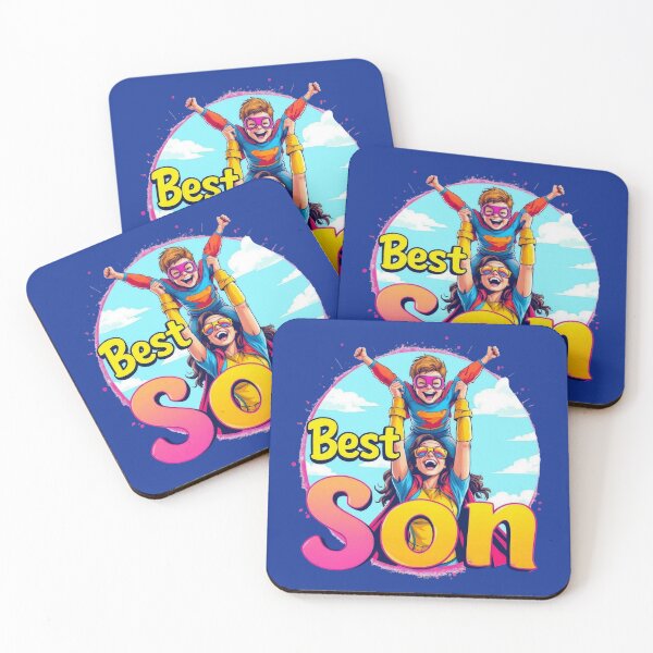 Item preview, Best Son Superhero T-shirt for Family | Mother and Son Matching Outfit | The Best Son Gift designed and sold by TheGaliyaStudio.