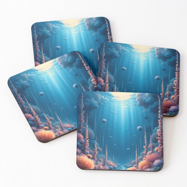 Item preview, Celestial Ocean: The Underwater Moonlight Symphony designed and sold by oanaunciuleanu.