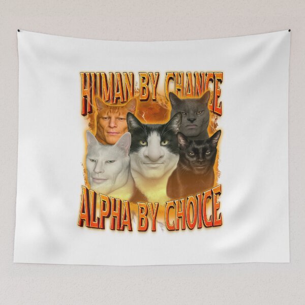 Item preview, Funny Human By Chance Cat  designed and sold by AShanDome.