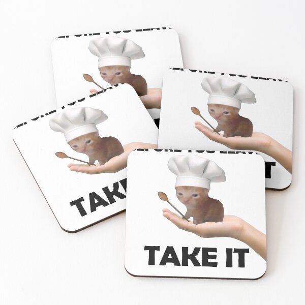 Item preview, Funny Meme Cute Cat Cook designed and sold by AShanDome.