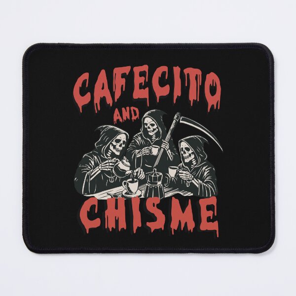 Item preview, Cafecito y Chisme Funny Halloween español  designed and sold by Socami.