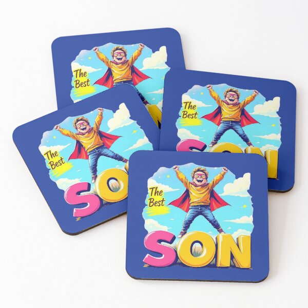 Item preview, Best Son Superhero T-shirt for Family | Mother and Son Matching Outfit | The Best Son Gift designed and sold by TheGaliyaStudio.