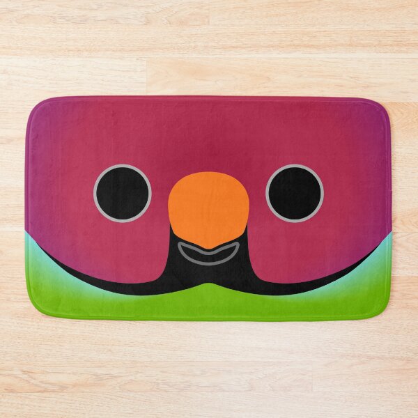 Item preview, The face of a male Plum-headed parakeet designed and sold by INKOYADO.