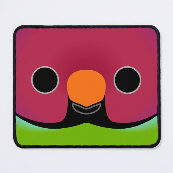 Item preview, The face of a male Plum-headed parakeet designed and sold by INKOYADO.