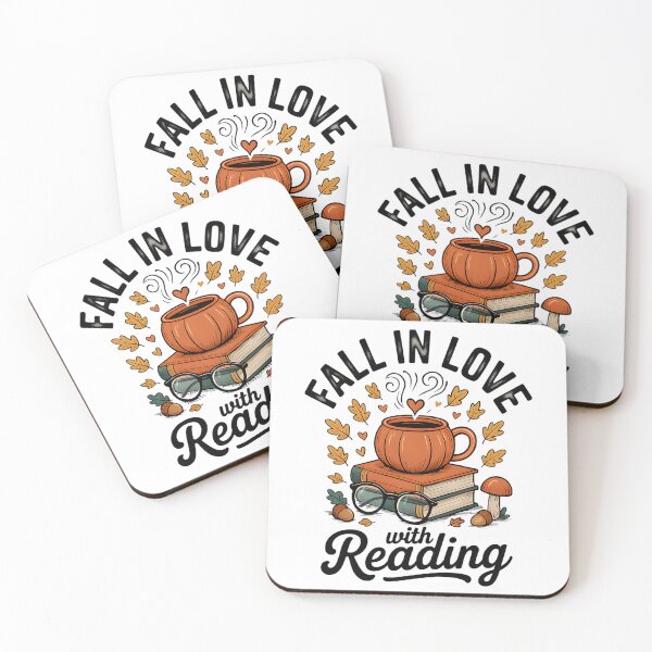 Item preview, Fall In Love With Reading Autumn Librarian Cute Book Lover designed and sold by clothesy7.