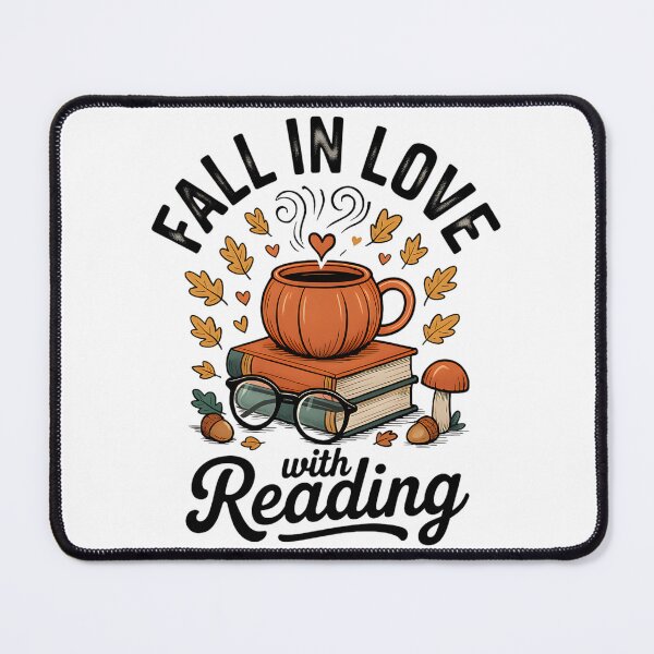 Item preview, Fall In Love With Reading Autumn Librarian Cute Book Lover designed and sold by clothesy7.