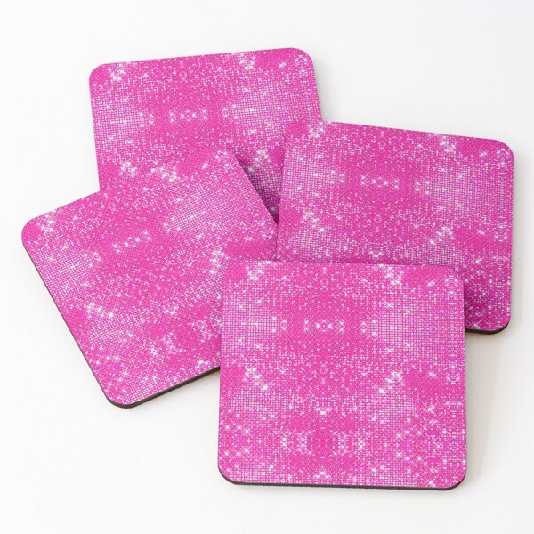 Item preview, Pink Glitter Girlypop Y2K Fabric designed and sold by We Are Stardust.