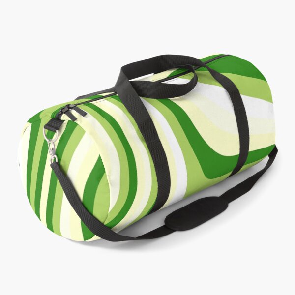 Item preview, Green and Yellow Abstract Groovy Stripes designed and sold by patternsoup.