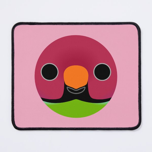 Item preview, The face of a male Plum-headed parakeet designed and sold by INKOYADO.