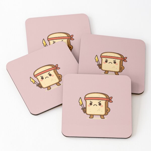 Item preview, Toast Warrior: Butter Ready for Battle" designed and sold by Nahyan7.
