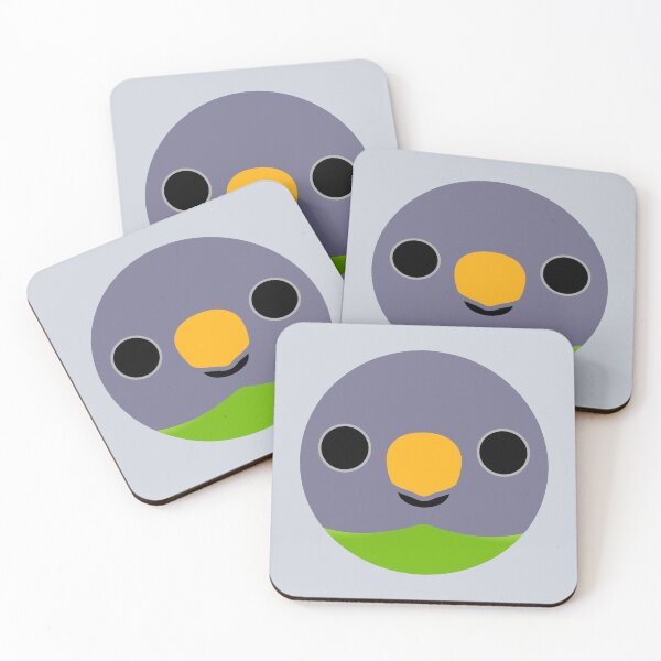 Item preview, The face of a female Plum-headed parakeet designed and sold by INKOYADO.