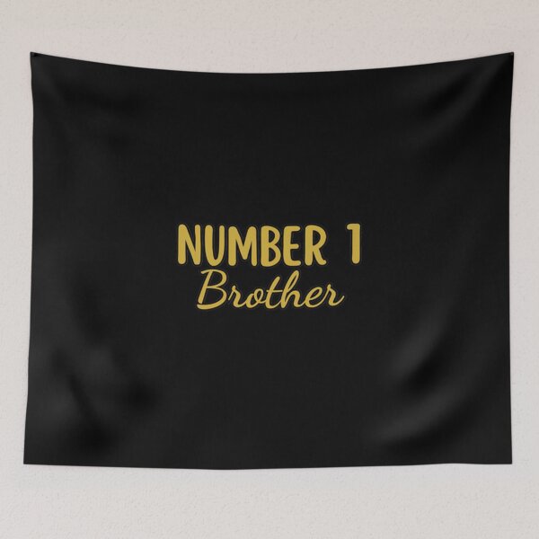 Item preview, Number 1 Brother (G) designed and sold by DixieGirlStudio.