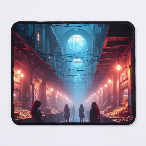 Item preview, Neon Market Passage designed and sold by oanaunciuleanu.