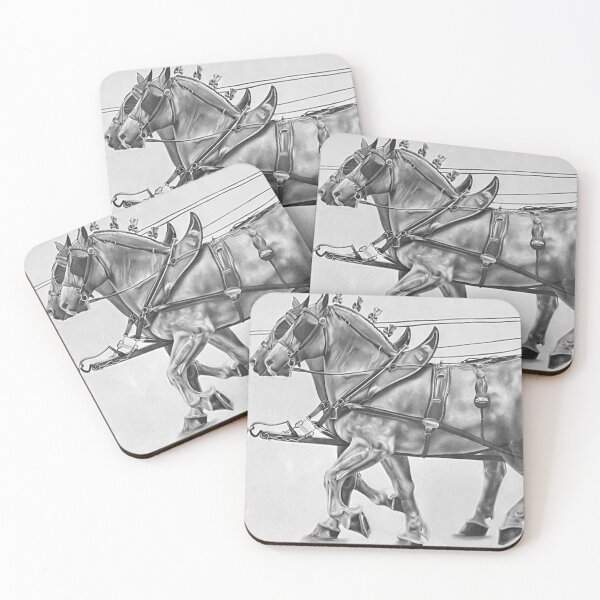 Item preview, Belgian Draft Horses designed and sold by mosesthenerd.