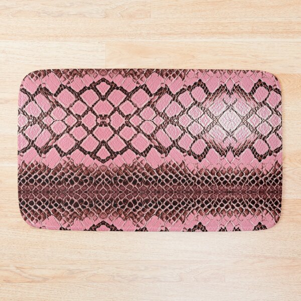 Item preview, Pink Python Snake Skin Leather Aesthetic designed and sold by We Are Stardust.