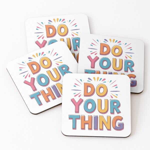 Item preview, Do Your Thing – Motivational Quote Typography for Confident Souls designed and sold by Design_Your_Day.
