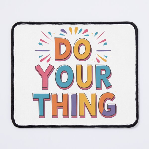 Item preview, Do Your Thing – Motivational Quote Typography for Confident Souls designed and sold by Design_Your_Day.