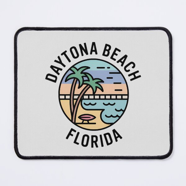Item preview, Daytona Beach Pastel Line Art Badge – Florida Sticker designed and sold by Horizon Tales.