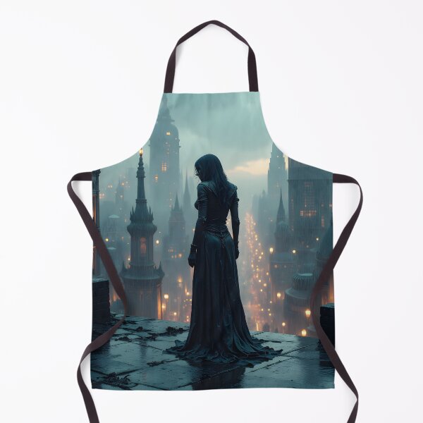 Item preview, The Watcher of the Gothic City designed and sold by oanaunciuleanu.