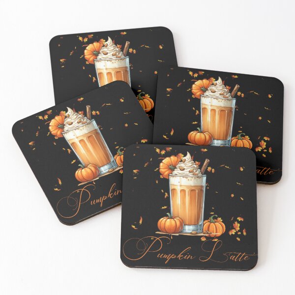 Item preview, Pumpkin latte in the rhythm of autumn designed and sold by DżodżoJoy.